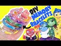 Inside Out 2 Movie DIY Water Memory Bracelets with Dolls! Crafts for Kids