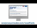 New Jersey American Water's Lead Service Line Replacement Program - Webpage and Map Demo