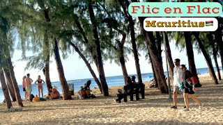 Flic en Flac Beach 🏝️ | The most popular beach in Mauritius 🇲🇺