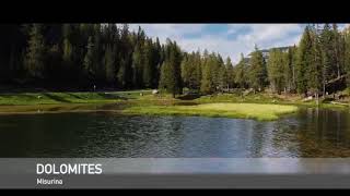 Dolomites mountain Drone Video - Antorno Lake - DJI Mavic Mini #mavicmini #drone #dji