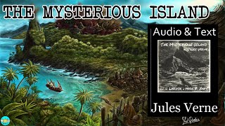 The Mysterious Island - Videobook Part 1/3 🎧 Audiobook with Scrolling Text 📖