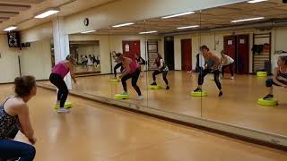 Zumba Step - soca - Shake the place - Machel Montano \u0026 Destra