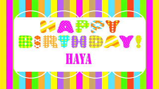 Haya  Birthday Wishes  - Happy Birthday HAYA