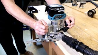 Makita DRT50 CORDLESS Router Trimmer - First Look