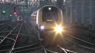 Sunset Trainspotting at Stockport | 25/03/17 4K HD!