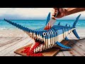 Making Pefect Giant SWORDFISH Recipe IRL || Lego Cooking Stop Motion vs ASMR