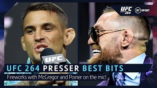 Conor and Dustin let the mind games begin! UFC 264 press conference best bits