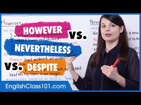 What type of conjunction is nevertheless?