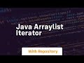 java arraylist iterator
