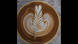 【ロゼッタラテアート】 #short #latteart #ラテアート #ロゼッタ