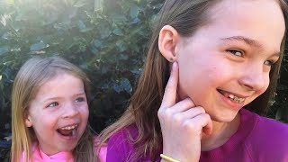 Addy Gets Her Ears Pierced