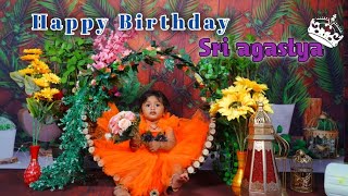 శ్రీ అగస్త్య Pre-birthday photoshoot|1st Birthday photoshoot|cake smash #1stbirthday