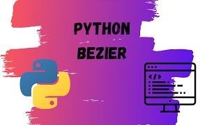 Bezier Curves made with python #python #code #bezier