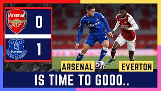 ARTETA OUT | ARSENAL O-1 EVERTON #Arsenal News Now