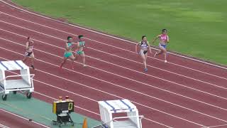 女子100m予選4組　2023千葉県選手権