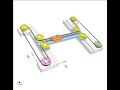 Controlling two linear motions of an object 1a