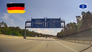 Germany: Nürnberg - Regensburg (autobahnn A3)