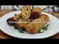 How To Cook Frozen Spring Rolls In Air Fryer