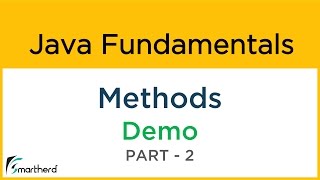 Java METHODS and FUNCTIONS example part-2. Java tutorial and Basics for beginners #8.2