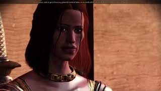 Zevran helps to beat Isabella at cards - Dragon Age Origins