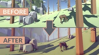 Unity 2017 Tutorial - Lighting And Post Processing Low Poly Scene