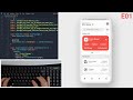 ASMR Programming - Job Finder App UI (Episode 1) - No Talking