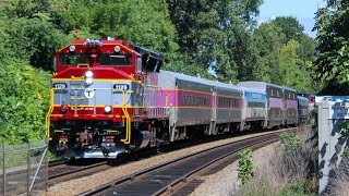 Chasing MBTA’s First Heritage Unit on the CapeFlyer + Test Trains on the Fairmount Line