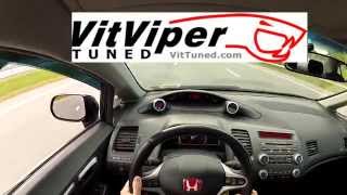 330 WHP Supercharged Civic Si FA5 POV