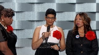 Mothers take stage at DNC to 'Black Lives Matter...