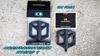 CRANKBROTHERS STAMP 1 FLAT PEDALS