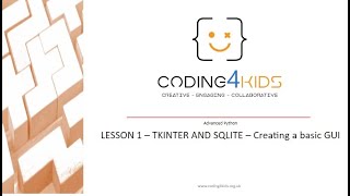 Tkinter and Sqlite - Contact List App - Lesson 1 Creating the GUI