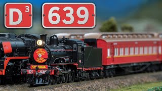 Phoenix Reproductions/SDS Models D3 639 w/ DCC Sound | 50 Years of the Vintage Train Parallel Run