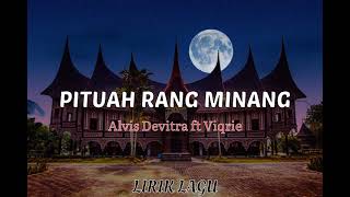 Alvis Devitra ft Viqrie - Pituah Rang Minang (KARAOKE)