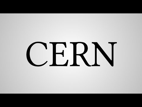 What does the acronym CERN stand for?