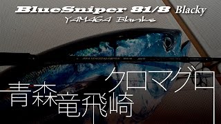 青森・竜飛崎クロマグロ釣行　BlueSniper 81/8 Blacky