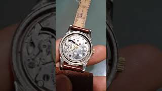 Rare Vintage CYMA Subsecond manual winding with Gold Ring