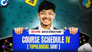 1462. Course Schedule IV | Topological Sort | Kahn's Algorithm