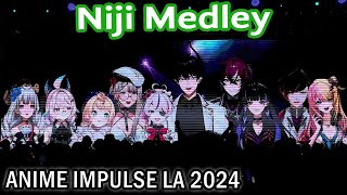 Niji Medley concert - Anime Impulse LA 2024【NIJISANJI EN】
