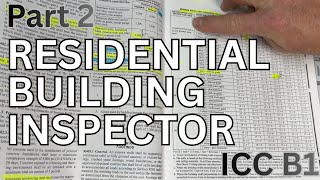 Part 2 ICC Residential Building Inspector (B1) Test Chapters 4-5 || Free online test & commentary