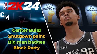 NBA 2K24 Center badges and build Breakdown