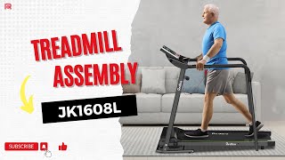 Redliro Recovery Treadmill JK1608L | Step-by-Step Assembly Guide