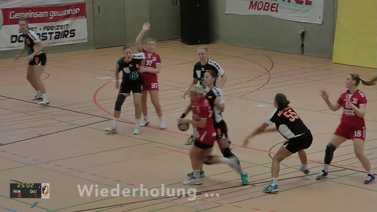 Handballregeln: Schritte - YouTube