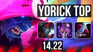 YORICK vs SETT (TOP) | KR Diamond | 14.22