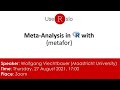 Meta-Analysis in R with {metafor}