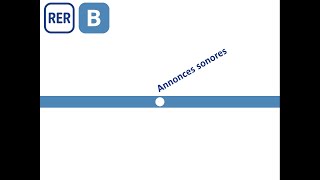 RER B : Annonces sonores MI79/MI84