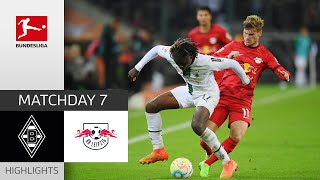 Borussia M'gladbach - RB Leipzig 3-0 | Highlights | Matchday 7 – Bundesliga 2022/23
