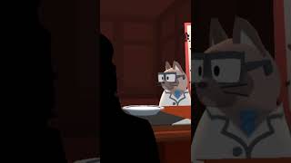 Mouse Bot Boss Cat destroy another cat for not completing the mission #shorts #mousebot