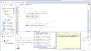 VTC Player Advanced Java Programming Java SE 7, Iterators