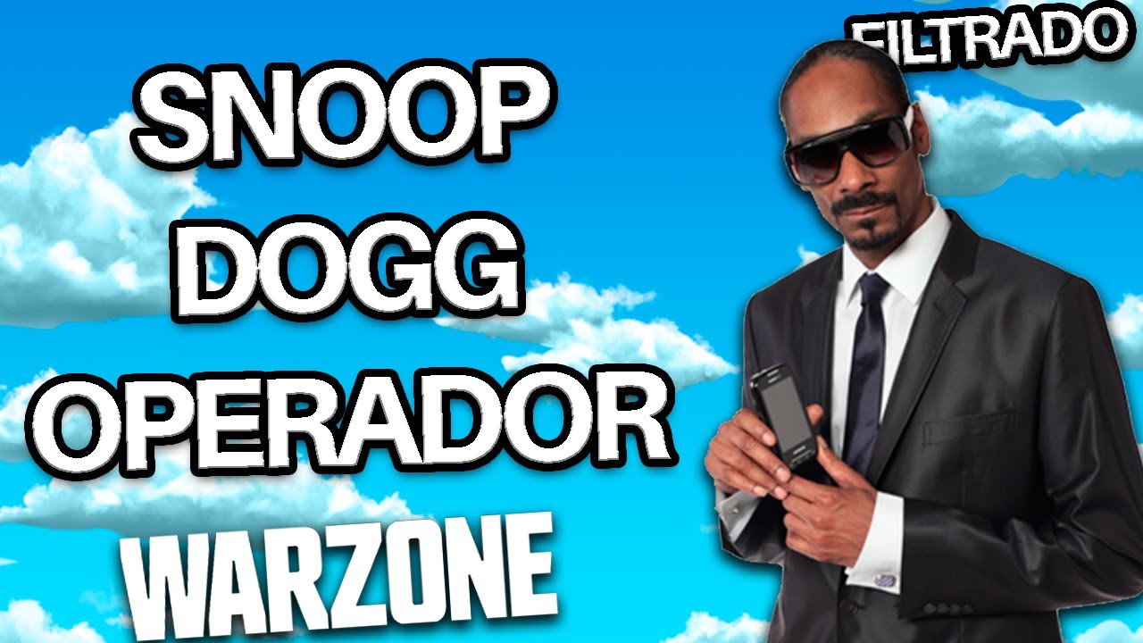 SNOOP DOGG VENDRÁ A WARZONE: OPERADOR FILTRADO | ASÍ SE VERÁ SNOOP DOG ...