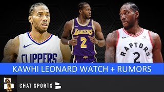 Lakers Rumors Today: Kawhi Leonard Watch & Update | 2019 Lakers Free Agency
